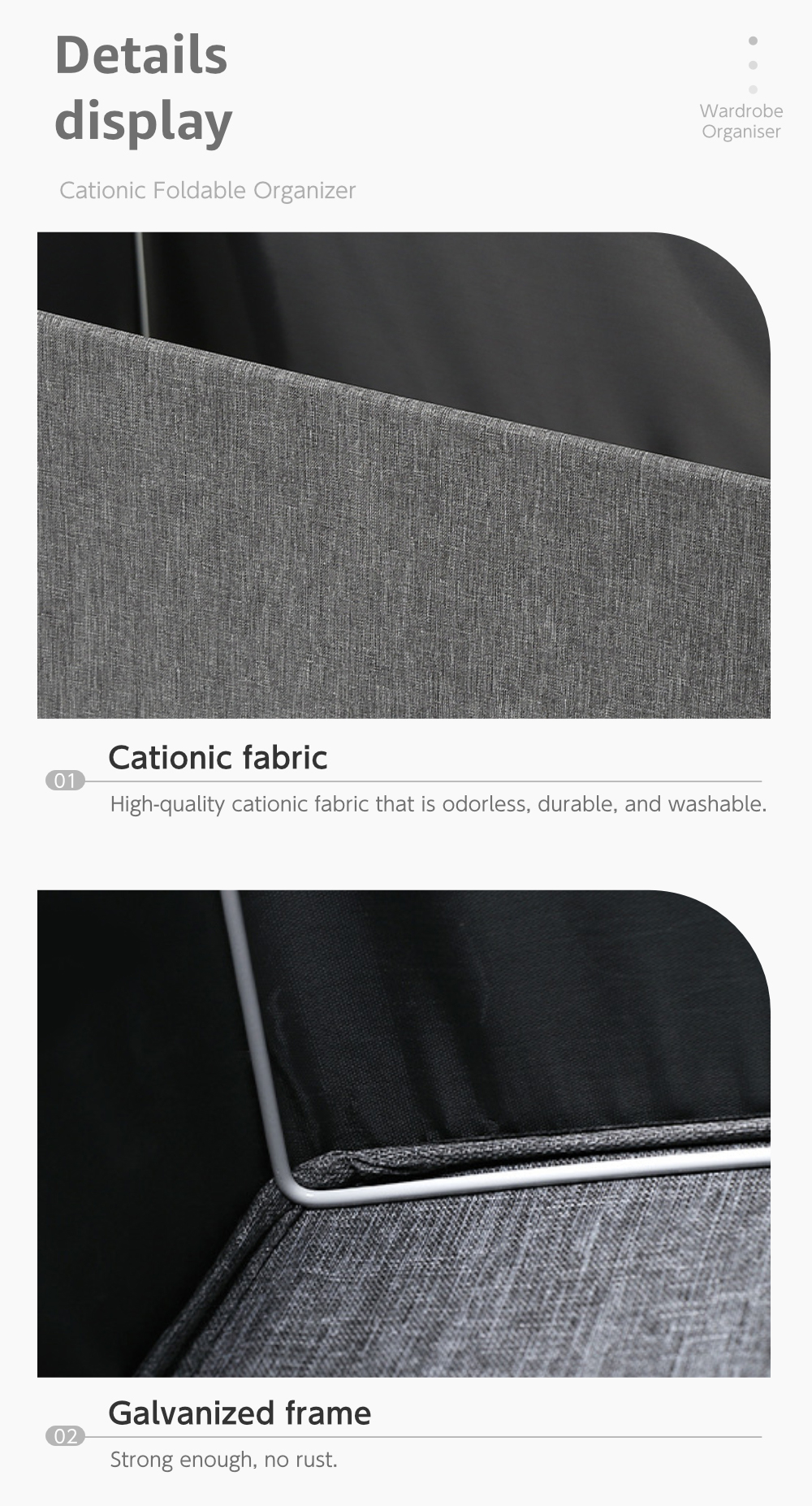Cationic Foldable Fabric Organizer-p7